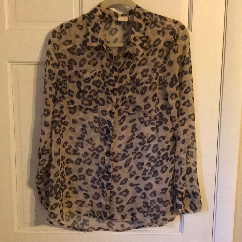 Leopard print shirt